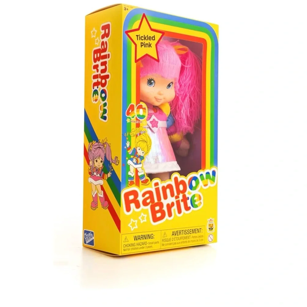 Rainbow Brite Tickled Pink Doll Rag Doll